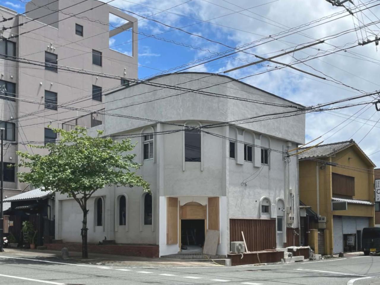 大牟田市古町の賃貸物件/このファザード。可愛いすぎません？