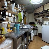 糸島市前原中央2丁目の売買物件/バックヤードキッチン。