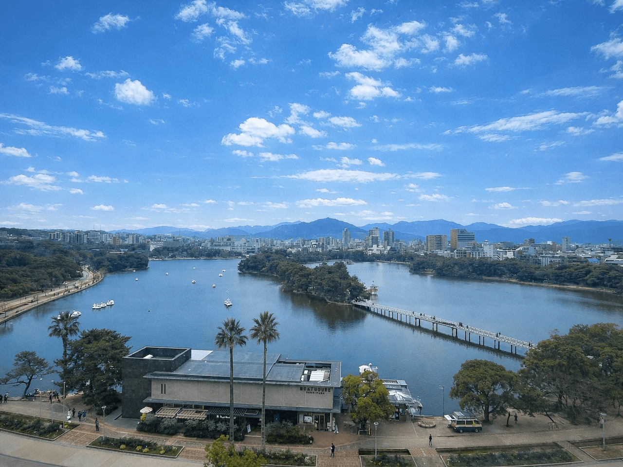 福岡市中央区大濠公園 の賃貸物件/この景色、ずーっと眺めていたい。
