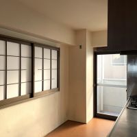 北九州市門司区東本町の賃貸物件/キッチン側にも窓あり