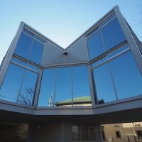 福岡県大野城市大城の売買物件/よく見ると複雑なファサード。