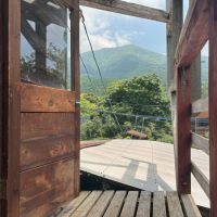 糸島市二丈吉井の売買物件/2階デッキ。この先の屋根の上にもデッキを延長したい！