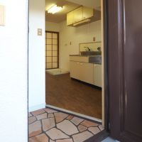 福岡市中央区平尾の賃貸物件/【205号室】玄関からパシャリ。