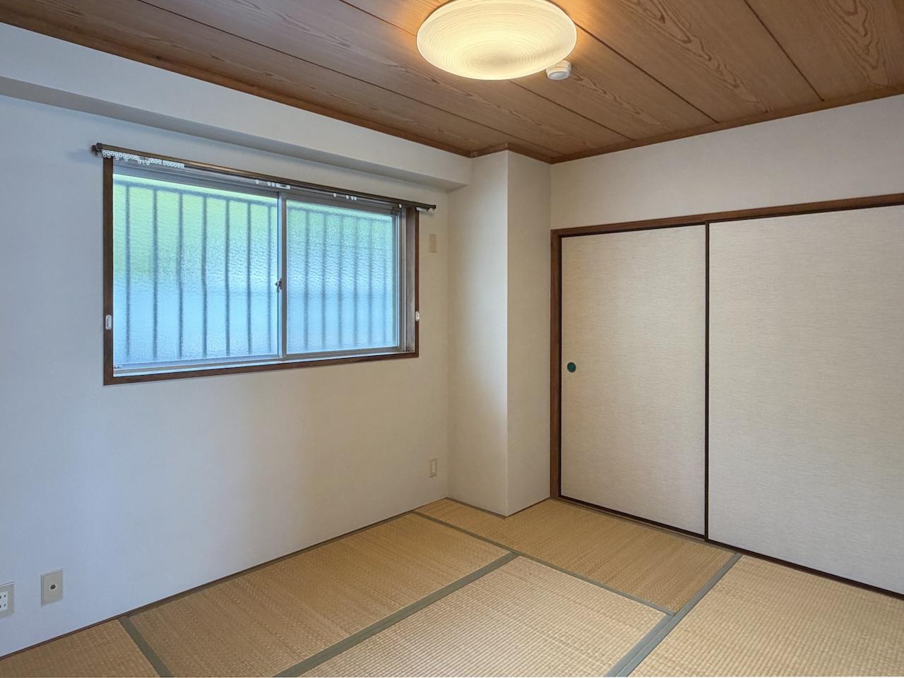 福岡市西区宮浦の賃貸物件/奥には和室。ゴロゴロしたい。