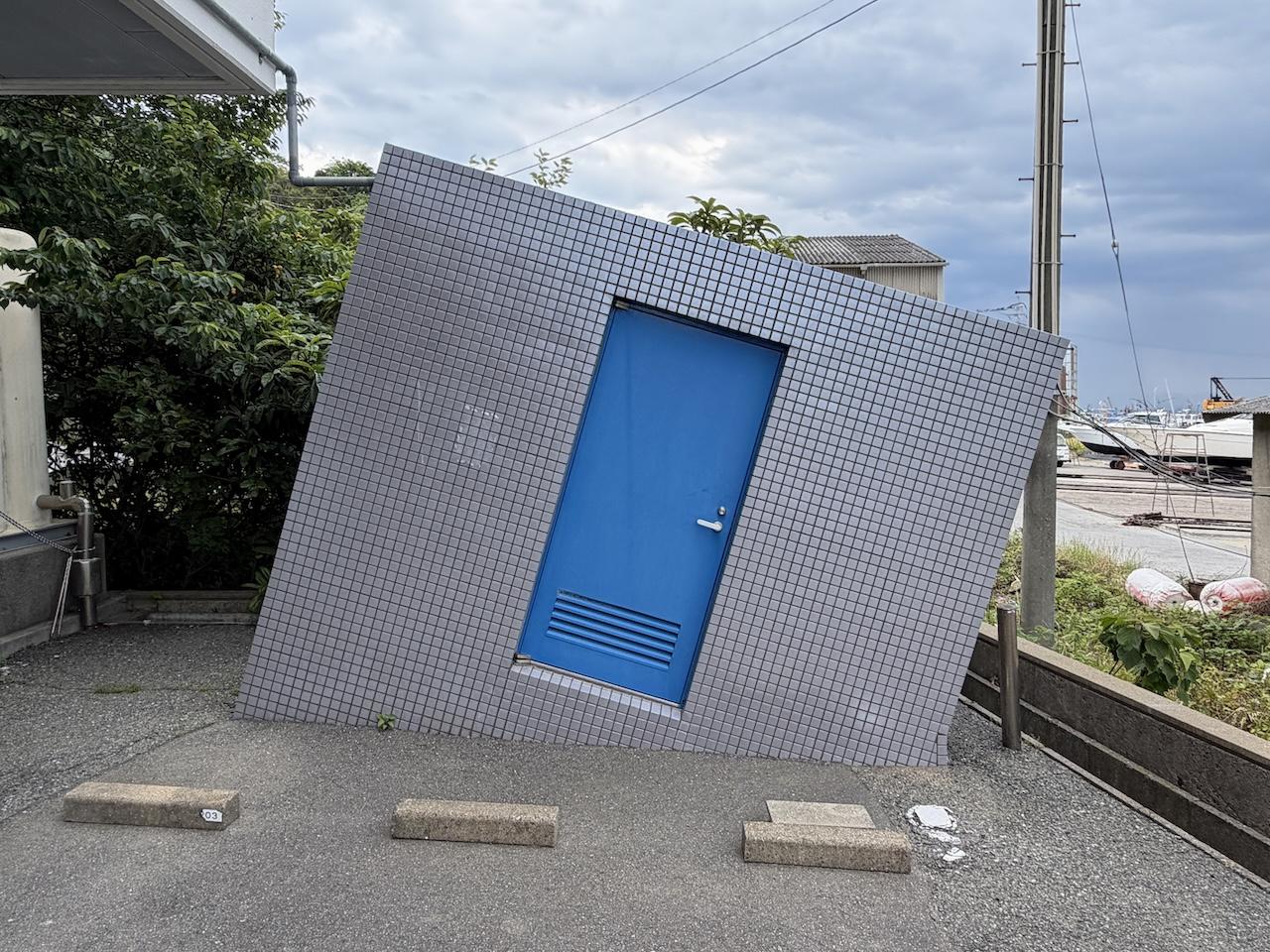 福岡市西区宮浦の賃貸物件/機械室でちょっとした遊び心を発見。