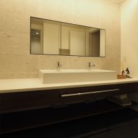 福岡市中央区草香江の売買物件/1Fの独立洗面台。2つ横並びです。