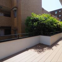 福岡市中央区草香江の売買物件/奥行きのあるバルコニー。