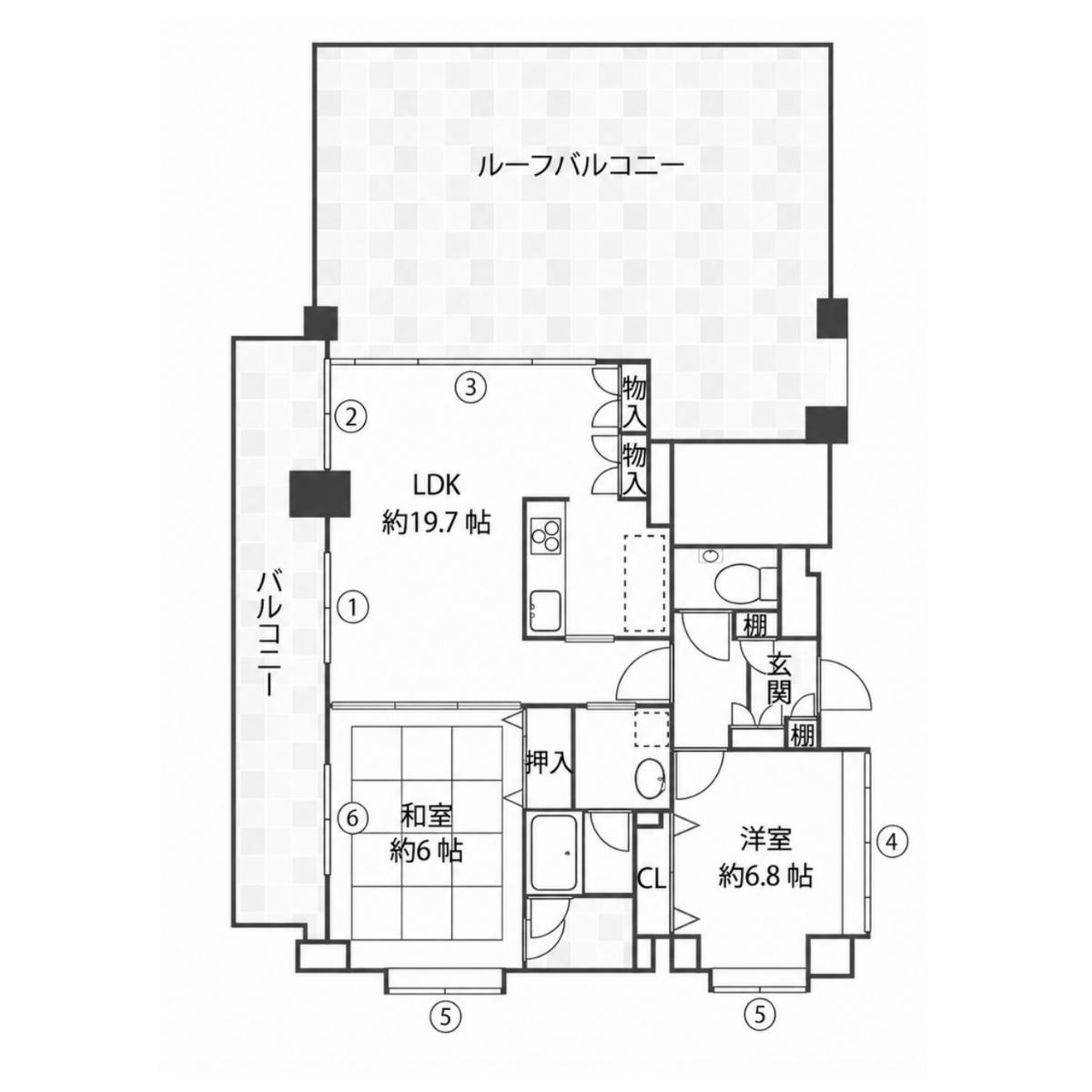 福岡市早良区室見の賃貸物件