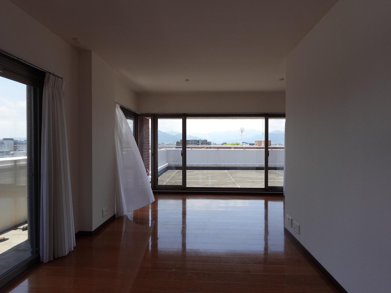 福岡市早良区室見の賃貸物件/風がよく通ります。