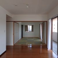 福岡市早良区室見の賃貸物件/リビングの隣には、和室のお部屋も。