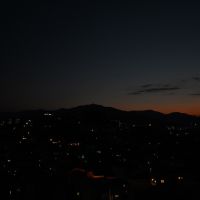 福岡市中央区小笹の売買物件/夜、南側バルコニーからの眺望。美しい。