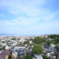 福岡市中央区小笹の売買物件/西側の眺望。