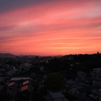 福岡市中央区小笹の売買物件/夕方には幻想的な景色を。