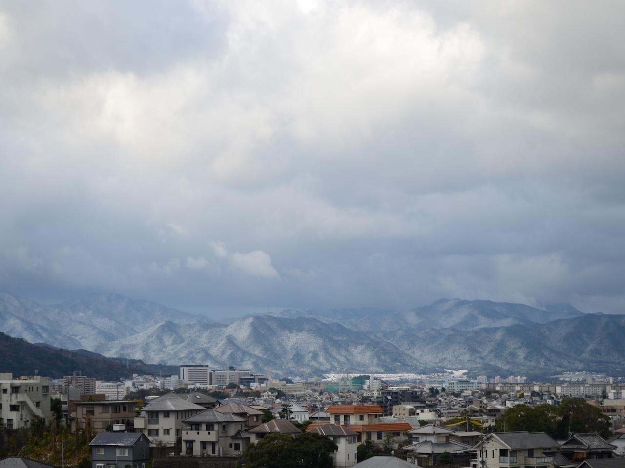 福岡市中央区小笹の売買物件/冬には美しい雪景色。