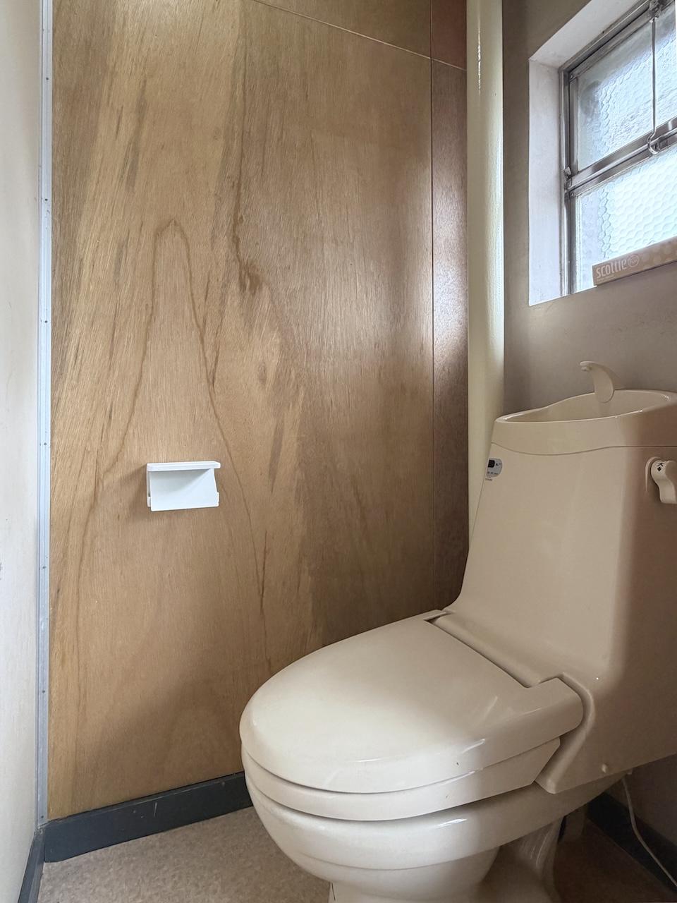 福岡市城南区東油山の賃貸物件/トイレでした。なんか便器のフォルムが丸くで可愛い。