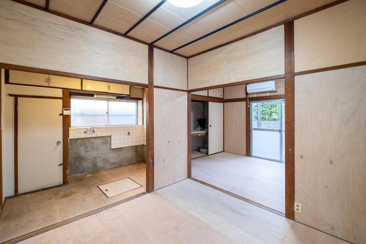 福岡市城南区荒江の賃貸物件/壁や建具を整理して、すっきりと。