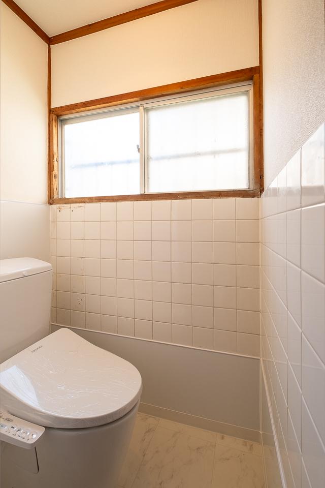 福岡市城南区荒江の賃貸物件/トイレは新設。