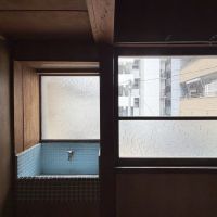 福岡市中央区荒戸の賃貸物件/2階にポツンと洗面所。意外といいかも。