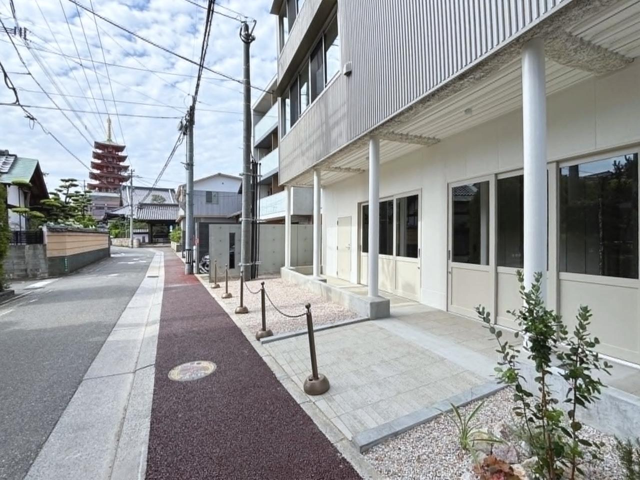 福岡市中央区唐人町の賃貸物件/五重塔が見える、和なストリート。