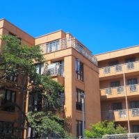 福岡市中央区六本松の賃貸物件/裏手からパシャリ。