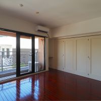 福岡市中央区六本松の賃貸物件/扉を閉めるとこんな感じ。