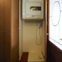 福岡市中央区六本松の賃貸物件/衣類乾燥機はサービス設置品。洗濯機はサイズは現地で要確認。
