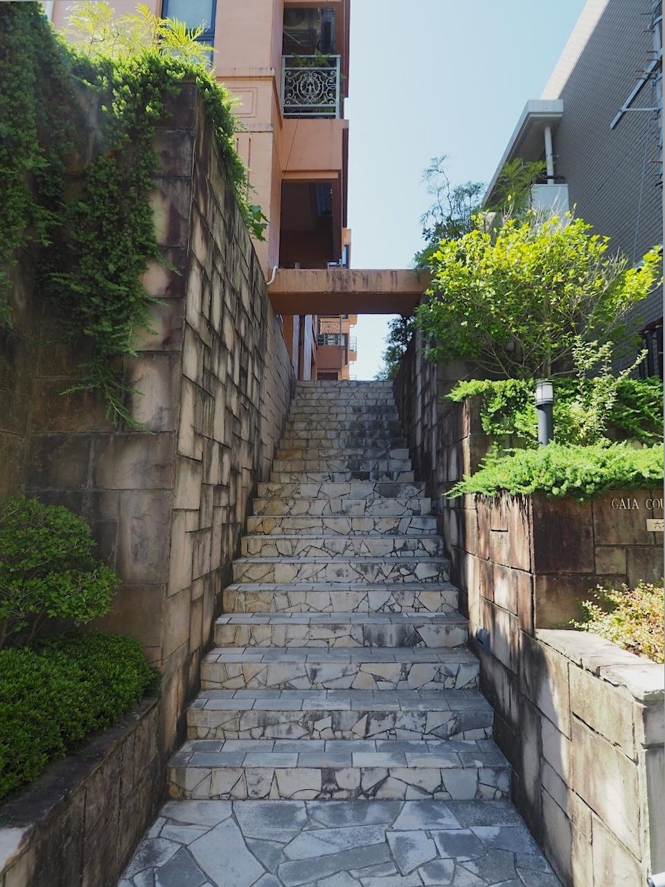 福岡市中央区六本松の賃貸物件/アプローチからワクワク。