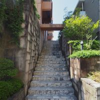 福岡市中央区六本松の賃貸物件/アプローチからワクワク。