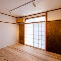 福岡市南区多賀の賃貸物件/自然素材だからこそ、光もやわらかい。