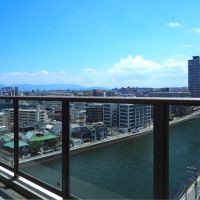福岡市早良区西新の賃貸物件/西新唐人町側の景色。