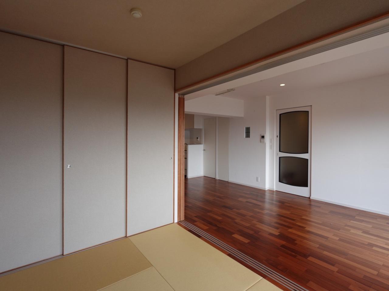 福岡市西区生の松原の売買物件/ごろんとできる和室。あると何かと重宝します。