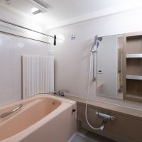 福岡市中央区平尾の売買物件/浴室は今回のリノベーションでは手を加えていませんが、まだまだきれいです。