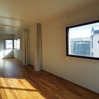 福岡市南区高宮の賃貸物件/カーテンを閉めるとクローゼットのように使えます。