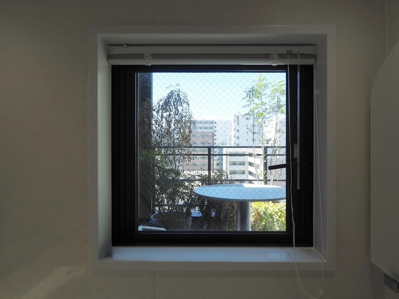 福岡市博多区奈良屋町の賃貸物件/浴室の窓から