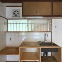 久留米市大橋町常持の売買物件/キッチンはシンプルな造作。