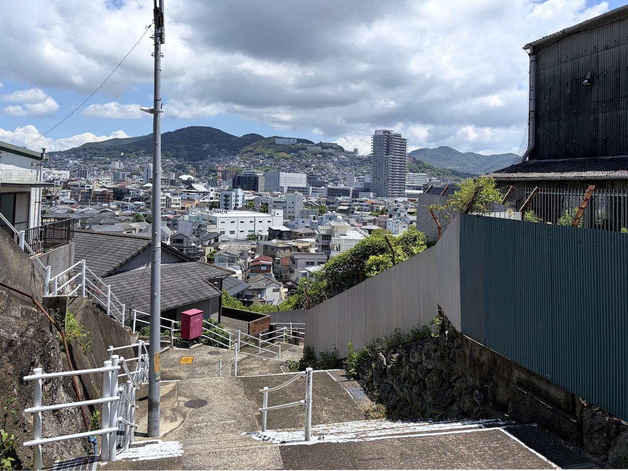 長崎県長崎市大鳥町の売買物件/この景色。個人的に長崎だなーと感じます。