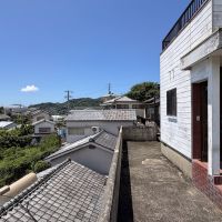 長崎県長崎市大鳥町の売買物件/下の建物と眺望が被らないようになっているのが、素敵。