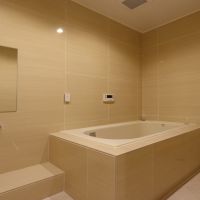 福岡市中央区大濠の賃貸物件/浴室は、まるで海外のホテルを思わせるようなデザイン。