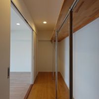 福岡市中央区大濠の賃貸物件/たっぷり収納できる、大型クローゼットも備えています。