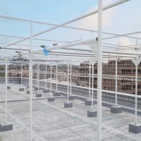 福岡市中央区大濠の賃貸物件/屋上の洗濯物干しスペース