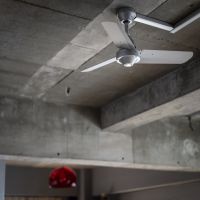 福岡市中央区大手門の賃貸物件/天井は、コンクリート剥き出し。