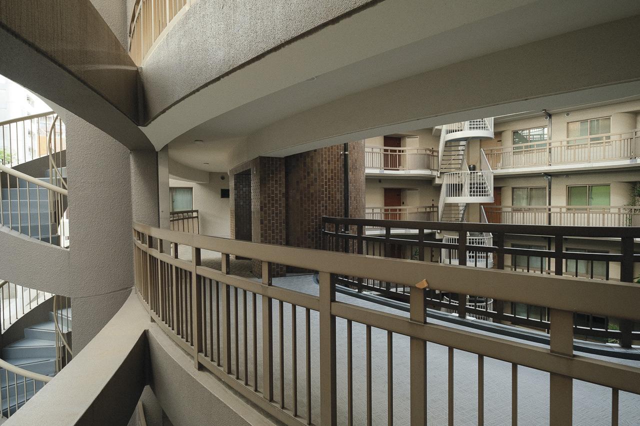福岡市中央区薬院の賃貸物件/部屋の窓越しにはこの美観。