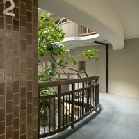 福岡市中央区薬院の賃貸物件/共用廊下まで、ゆったり。