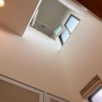 福岡市早良区四箇の売買物件/見上げると、小さな吹き抜けが。