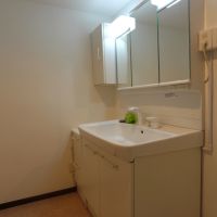 福岡市中央区大濠の賃貸物件/洗面所。