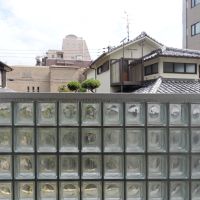 福岡市中央区大濠の賃貸物件/バルコニーはガラスブロック！かわいい〜〜。