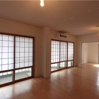 福岡市中央区大濠の賃貸物件/窓の障子扉を閉めるとこんな雰囲気に。