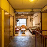 福岡市中央区清川の賃貸物件/部屋を出て、ラウンジでひと休み。