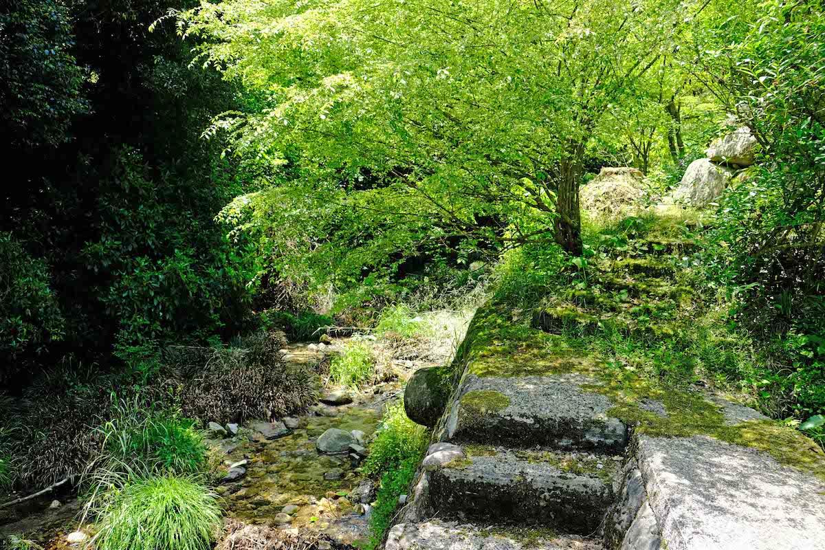 佐賀県佐賀市富士町大字下合瀬の売買物件/敷地の真横の小川、せせらぎも心地よく。