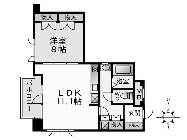 福岡市中央区六本松の賃貸物件